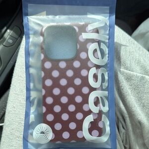 Polka Dot Phone Case - Red and White